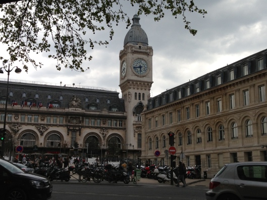 The majestic Gare de Lyon in Paris.  